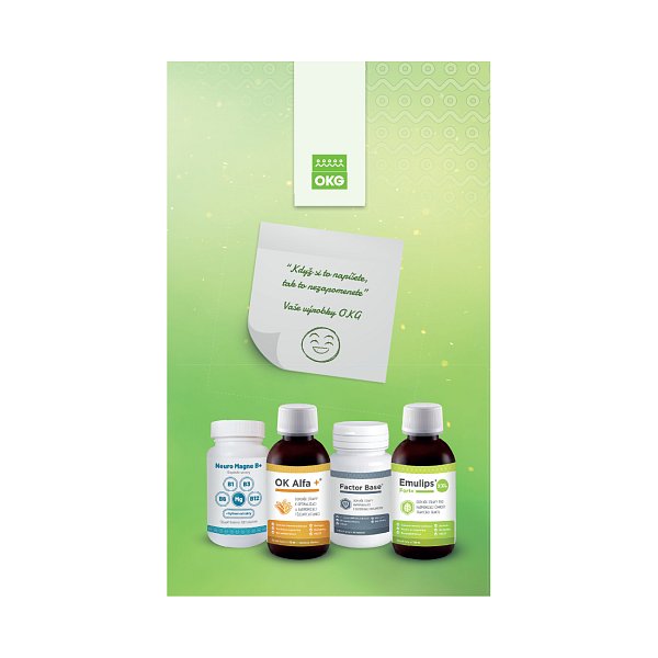 poznámkový blok OKG - bonus